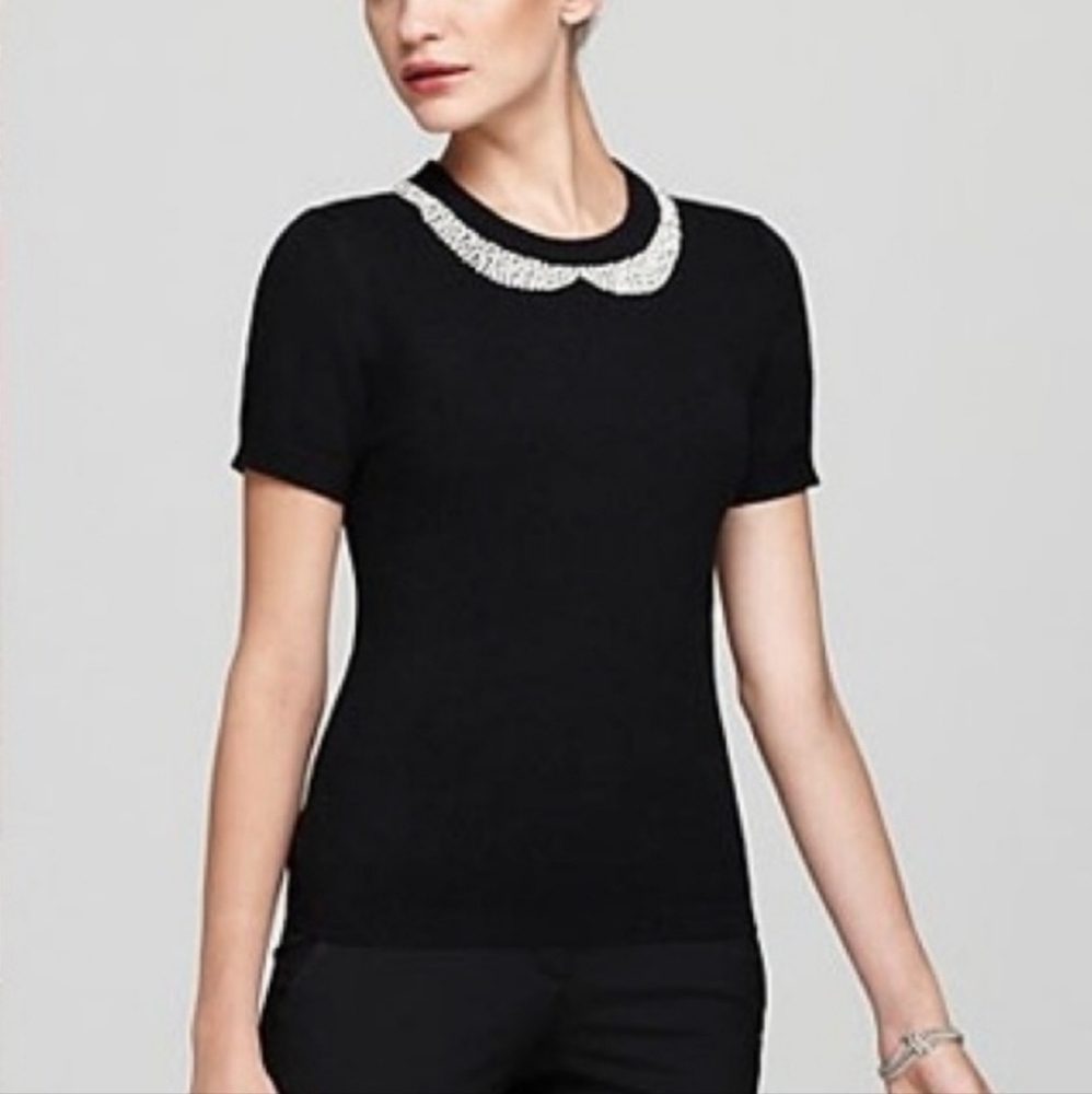 Kate Spade ♠️ cashmere sweater with rhinestones...size medium